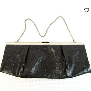 Ann Taylor Baguette Clutch Purse